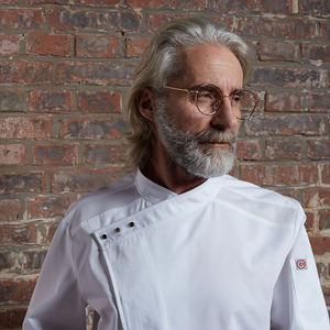 Veste de chef blanche et noire en promotion pour hôtels et restaurants – Tenue de travail de cuisine et uniforme de chef - Product Image 2