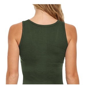 Tank Top Export <b>Women's</b> Solid Color Cotton Comfortable <b>Sleeveless</b> Casual <b>Shirt</b> Soft Breathable Lightweight Summer Top for <b>Women</b> - Product Image 6