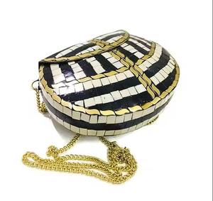 Bolso de Mano de Lujo de Resina Acrílica para Fiesta, Cartera de Noche de Diseño para Mujer, Bolso de Moda para Boda - Product Image 1