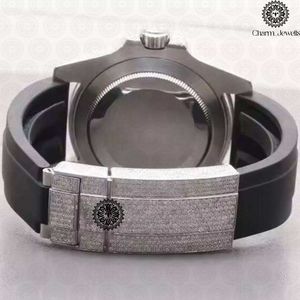 Montre de luxe pour homme en acier inoxydable, cadran en verre de 40 mm, mouvement mécanique analogique, boîtier carré, résistance à l'eau 10 bars, date automatique - Product Image 4