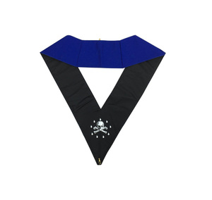Collar de Electricista de la Logia Azul de los Masones, Bordado Personalizado, Insignia Ceremonial - Product Image 2