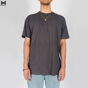 T-shirt Streetwear Personnalisé Unisexe en Coton Peigné 100% Épais (GSM Élevé) – Vente en Gros, Modèle Vierge OEM - Product Image 1