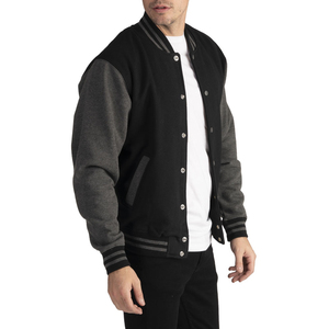 Chaqueta Varsity para Hombre en Oferta, Nueva, de Alta Calidad, Precio Ajustable, con Letras Personalizadas Según la Demanda del Cliente - Product Image 4