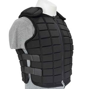 Chaleco de equitación SOLID INTERNATIONAL transpirable, ligero, acolchado, de poliéster y nailon, unisex, para protección ecuestre al aire libre. - Product Image 2