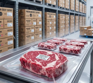 Roll di Bistecche di Manzo Congelate Premium Importate Halal con Ricca Venatura, Vendita all'Ingrosso e Esportazione - Product Image 4