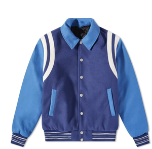 Vestes Letterman en Laine de Haute Qualité Fabriquées sur Mesure pour Hommes avec Logo sur le Devant Anti-Bactérien Hiver - Product Image 4