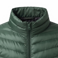 Veste d'hiver matelassée pour homme, à capuche, fermeture éclair intégrale, style décontracté