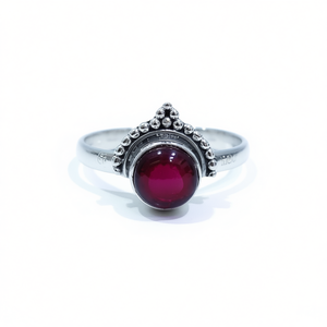 2.7 Gram <b>Garnet</b> Fashion <b>Ring</b> - Product Image 2