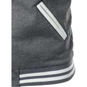 High Quality Custom Blank Baseball Buttons Bomber <b>Jacket</b> Long Sleeve <b>Men's</b> Varsity <b>Jacket</b> - Product Image 6
