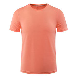 T-shirt pour homme sur mesure de haute qualité avec votre propre logo personnalisé, coton/polyester, manches courtes, col rond, respirant - Product Image 1