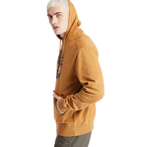 New Style Winter Men's Embroidered <b>Hoodies</b> 100% Cotton Terry Fabric Solid Color <b>Lightweight</b> Loose Fit Top Selling Casual Wear - Product Image 3