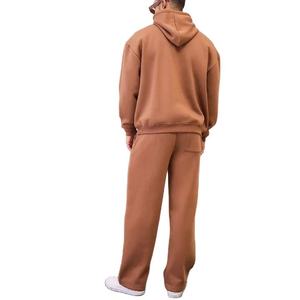 Chándal de Invierno para Hombre de Alta Calidad, 100% Algodón, Corte Holgado, Transpirable, Tallas Grandes y Extra Grandes, Logotipo Personalizado 2026 - Product Image 3