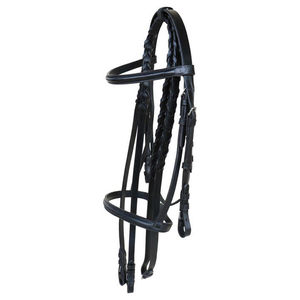 Nouvelle bride de cheval réglable en PU, couleur et taille personnalisables, accessoires équestres - Product Image 3