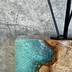 Support d'encens moderne en résine époxy en bois incassable pour plusieurs bâtons et parfums d'intérieur par Falak World Export - Product Image 6