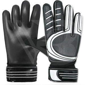 <b>Custom</b> Leather Professional Goalkeeper Gloves High Quality Breathable Adjustable Velcro Closure Non-Slip Waterproof Made - Product Image 2