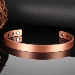 Custom name engraved <b>copper</b> <b>bracelet</b> gift occasions party healing therapy wrist band <b>copper</b> jewelry - Product Image 2