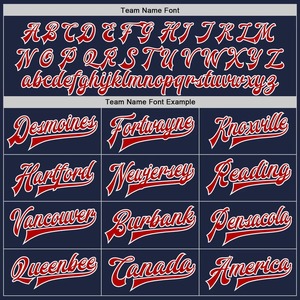 Custom Varsity <b>Jacket</b> <b>Men</b> Navy Blue Red <b>White</b> Letter Print Baseball Style with Name Number Front Back Design Autumn Casual - Product Image 4