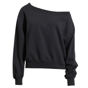 Sudadera Corta con Capucha para Mujer, Manga Larga, Color Sólido, Tejido de Algodón, Ropa de Otoño - Product Image 3