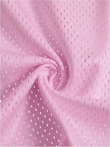 Maillot de football rose Genius 25 en mesh avec écusson étoile, personnalisable, fermeture à enfiler - Product Image 4