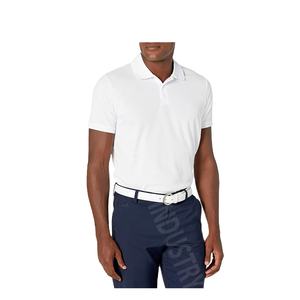 Polo Formal a rayas de manga larga con absorción de sudor Polo de Golf Camisas Polo baratas 100% algodón - Product Image 1