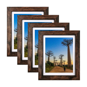 Cadre photo en bois abordable pour la décoration de chambre, cadre photo en bois fait main, cadre photo en bois de qualité supérieure, parfait pour les couples - Product Image 3