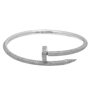 Bracelet en diamant Moissanite de qualité supérieure, bijou élégant et haut de gamme pour femme, idéal pour les occasions spéciales, cadeau tendance, fournisseur en gros - Product Image 2