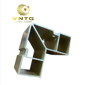 Connecteur d'angle en aluminium réglable 31x55mm haut de gamme, directement d'usine, pour fenêtres et portes - Installation facile et populaire - Product Image 2