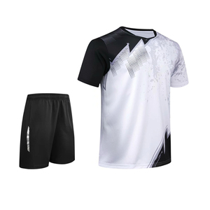 Fournisseur direct d'usine, uniforme de tennis respirant - Couleurs unies, couleurs et tailles personnalisées, vêtements d'entraînement unisexes pour adultes - Product Image 1