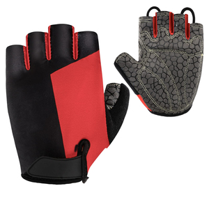 Guantes de ciclismo al por mayor para hombre y mujer, compatibles con pantalla táctil, a prueba de viento, guantes de ciclismo de medio dedo. - Product Image 1
