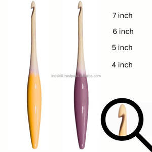 Ganchos de ganchillo de hilo y kit de agujas Accesorios de costura 4,5mm - Product Image 4