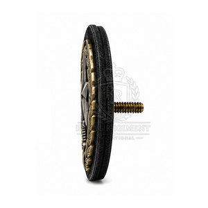 Insignias personalizadas para boinas, diseños decorativos con detalles impecables para accesorios de ropa y uniformes profesionales. - Product Image 2