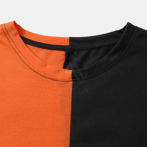 เสื้อยืดคอตตอน 100% ดีไซน์ใหม่ล่าสุด สไตล์สตรีทแวร์ พิมพ์โลโก้ตามสั่ง ทรงหลวม ราคาส่ง สำหรับผู้ชาย - Product Image 3