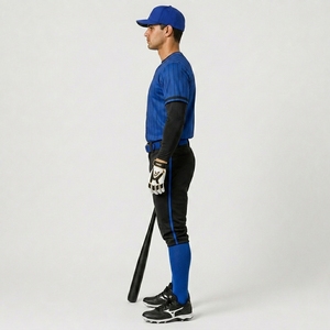 Uniforme de Béisbol Personalizado, Uniforme de Béisbol de Alto Rendimiento Diseñado con Material de Poliéster que Absorbe la Humedad y Transpirable - Product Image 3