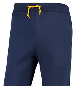 Stonefield Men's Midweight HIGH STREET Mid-Waist Wide Leg <b>Trousers</b> Premium Soft Canvas Fabric 100% Cotton Quick Dry Breathable - Product Image 2