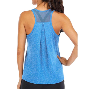 Hot Quality Wholesale Custom Latest Design 100% <b>Women</b> Tank <b>Tops</b> Gym Wear Customized Color Spandex <b>Women's</b> Fitness Tank <b>Top</b> - Product Image 5