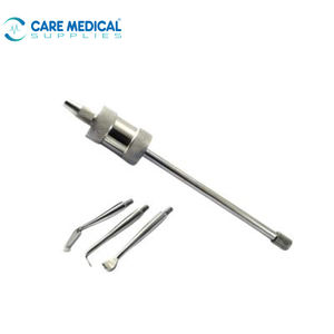 Ensemble d'instruments de diagnostic auriculaire en acier inoxydable de haute qualité avec 3 embouts, légers, pour usage chirurgical, certifiés CE - Product Image 5