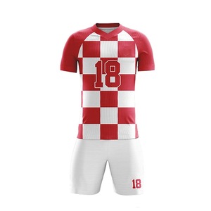 Wholesale High Quality Team Sport Club Jersey Set Custom Sublimation Football Shirts Football Uniform Men <b>Soccer</b> Wear - Product Image 3