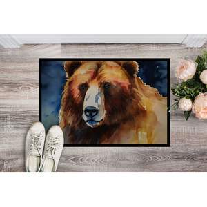 Felpudo de oso Kodiak, alfombra antideslizante, lavable, de pila baja, para entrada interior/exterior, 24H X 36W, alfombrilla para puerta Delantera - Product Image 2