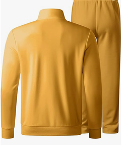 Chándal Deportivo para Hombre, Transpirable, con Capucha, Diseño Sólido, para Entrenamiento y Jogging, Impresión por Transferencia de Calor, 100% Algodón, Invierno - Product Image 2