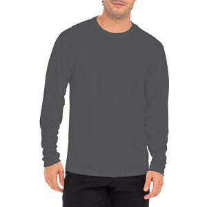 Wholesale Custom Logo <b>Mens</b> Gym Clothing Quick Dry Stretch <b>Men's</b> <b>Shirts</b> Compression Sports Tops Polyester Spandex Gym t <b>Shirt</b> - Product Image 2