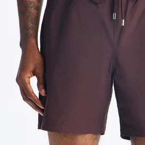 Shorts d'été pour hommes à usage quotidien, en tissu respirant, coupe décontractée avec taille élastique et cordon de serrage / Design décontracté et tendance 2026 - Product Image 3