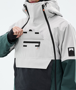 Veste de ski et de snowboard personnalisée avec logo, veste 200000 mm pour homme, veste de ski isolée et pantalon de snowboard, vêtements de ski - Product Image 5