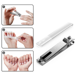 Cortauñas Compacto de Viaje, Curvo, Portátil, de Acero Inoxidable, Herramienta de Cuidado para Dedos y Bebés, Cuidado Rápido y Fácil de las Uñas en Cualquier Lugar - Product Image 6