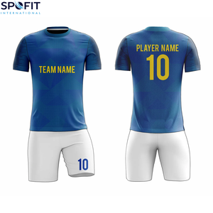 Tenue de football de qualité supérieure, uniforme sportif léger en polyester avec logo personnalisé et design par sublimation - Product Image 4