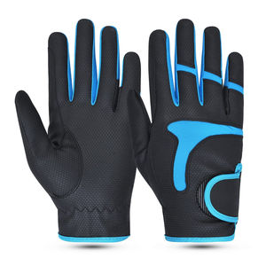 Gants d'équitation en cuir sur mesure de haute qualité pour hommes - Durables, imperméables, antidérapants |   Logo personnalisable, couleur, taille - Product Image 4