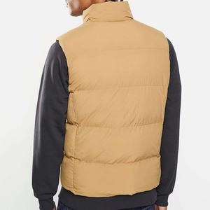 Custom Winter Fashion Stand Collar Thicken Cotton Warm Plain Winter Bubble Coats Padded Puffer Sports Down <b>Vest</b> - Product Image 5