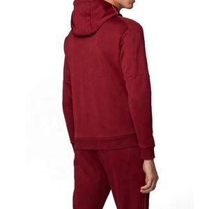 2024 Premium Men's Sports Wear Wholesale Slim Fit Streetwear Tracksuit High Quality Waterproof Anti-Shrink Knitted Latest Solid - Product Image 3