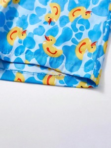 Shorts de Baño Unisex con Estampado Floral, Transpirables, de Secado Rápido, con Forro de Malla, Ligeros, para Playa, Venta al Por Mayor, Fabricante OEM - Product Image 3