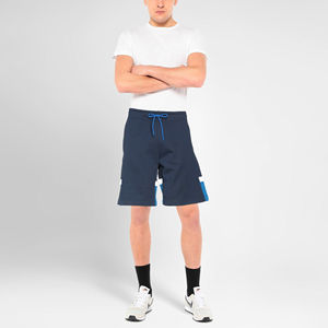 Shorts en coton 100 % pour hommes, imprimés par sublimation, tricotés, avec cordon de serrage, vente en gros, légers, respirants, décontractés, pour l'été, longueur genou - Product Image 6