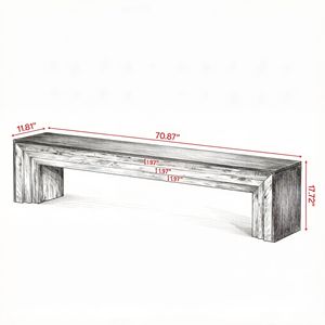 Panca Rustica per Soggiorno: Comfort e Stile - Product Image 3